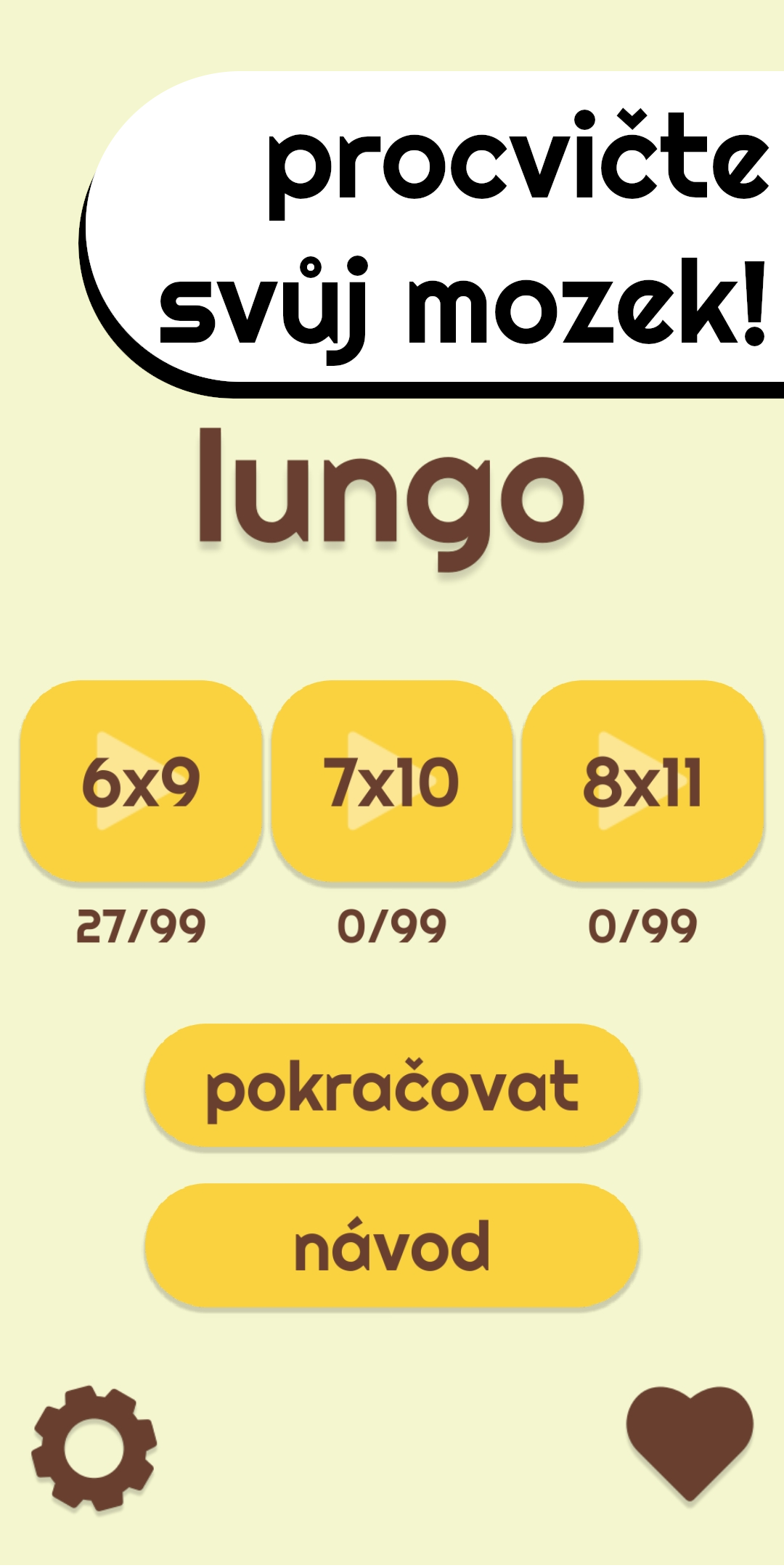 Lungo - logická hra pro Android - screenshot 1